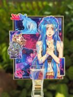 Jinx manga in hand