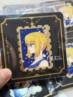 Dcst Stamp 1.0 Enamel Pin in hand - Image 6